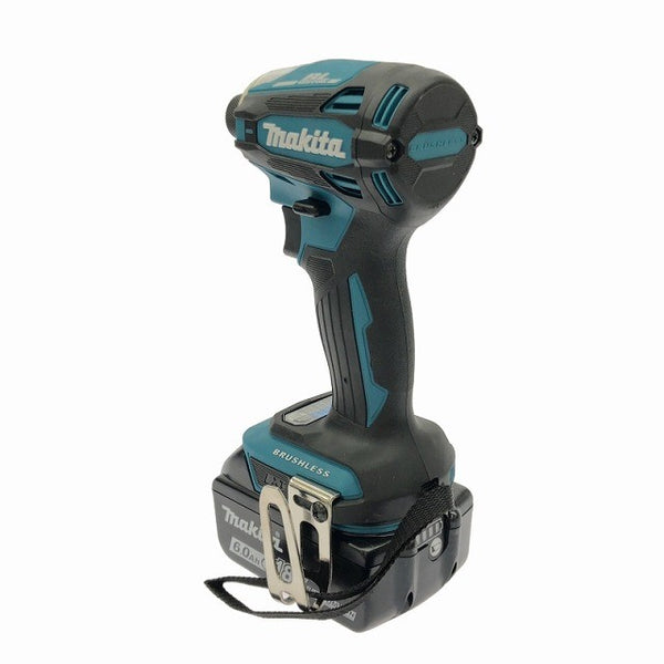 ☆極美品☆makita マキタ 18V 充電式インパクトドライバー TD172DRGX 青/ブルー バッテリ2個(18V6.0Ah) 充電器 ケース付121063 - 7