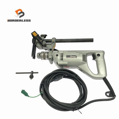 ☆中古品☆ makita マキタ 100V 13mm ボーラー 6304A 本体+パーツ コード式 電気ドリル 電動ドリル 穴あけ130410