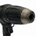 ☆中古品☆Panasonic パナソニック 14.4V/18V 充電振動ドリル＆ドライバー EZ79A3LJ2G-B 黒 バッテリ2個()18V5.0Ah) 充電器 ケース - 8