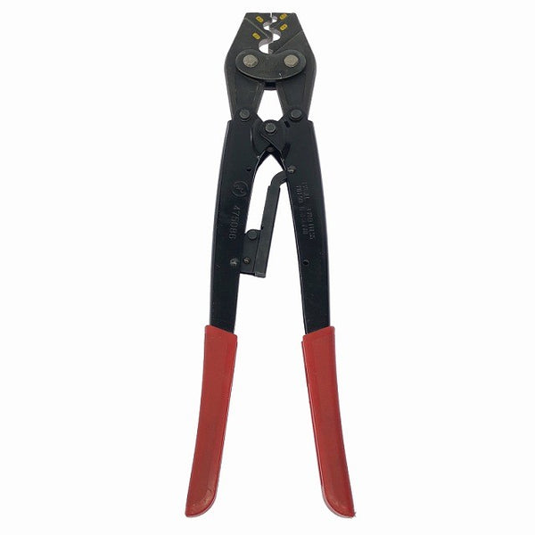 ☆中古品 ハンドツール9点セット☆MCC/HIT パイプレンチ4点 MARVEL/LOBSTER 圧着工具2点 ラチェットレンチ2点 モンキ1点127298 - 9