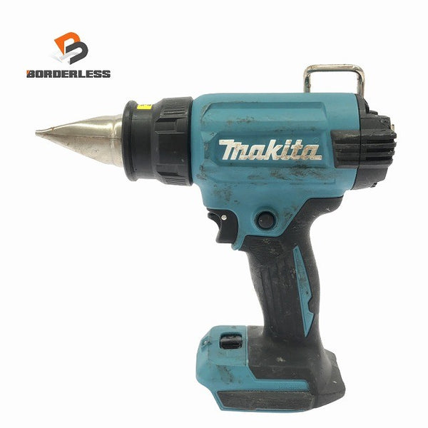 ☆中古品☆makita マキタ 18V 充電式ヒートガン HG181D 本体のみ コードレス 業務用  工業用ドライバー ホットガン 熱風機138252 - 1