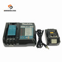 ☆比較的綺麗です☆makita マキタ 18V 純正リチウムイオンバッテリー BL1860B 充電器 DC18RF セット販売 充電池132651 - 1