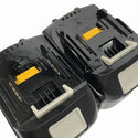 ☆中古美品2個※0回と1回 グリス少残☆makita マキタ 18V 6.0Ah 純正 リチウムイオンバッテリー BL1860B 残量表示付 雪マーク133575 - 9