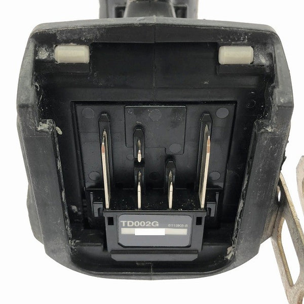 ☆中古品☆makita マキタ 40Vmax 充電式インパクトドライバー TD002G 黒/ブラック 本体のみ コードレス バッテリー式137904 - 8