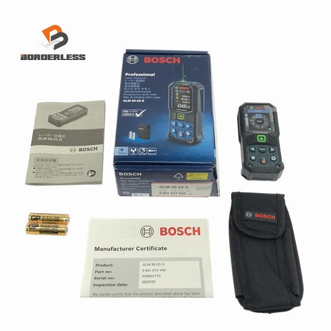 ☆未使用品☆BOSCH ボッシュ レーザー距離計 GLM50-23G 距離測定器123183