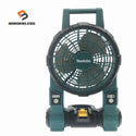 ☆中古品☆makita マキタ 100V/14.4V/18V 充電式ファン CF201D 青 本体のみ コードレス 扇風機 送風機118806 - 1