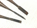 ☆中古品☆瓢箪 ひょうたん印 追い入れ鑿 9本セット 1分/3mm～1寸6分/48mm 追入れ鑿 叩き鑿 ノミ のみ 大工道具 木材加工111144 - 4