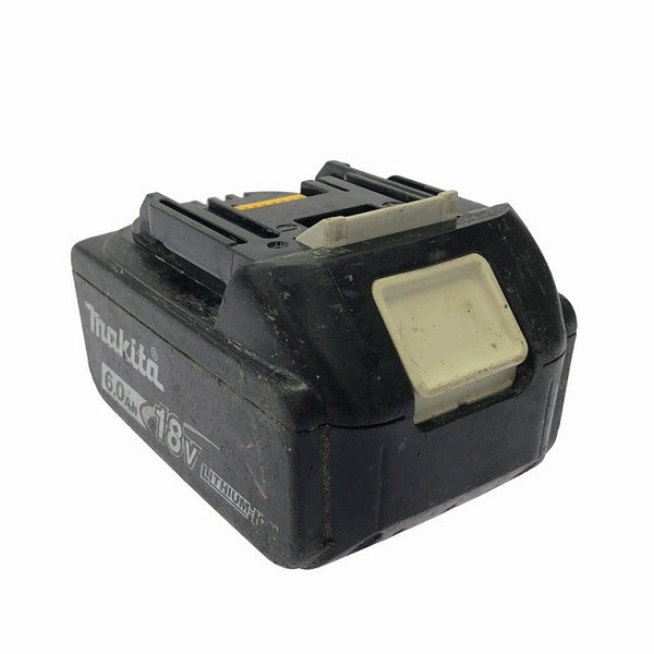 ☆中古品☆makita マキタ 18V 6.0Ah 純正 リチウムイオンバッテリー BL1860B 残量表示付 急速充電対応 蓄電池 充電池 雪マーク131569 - 2