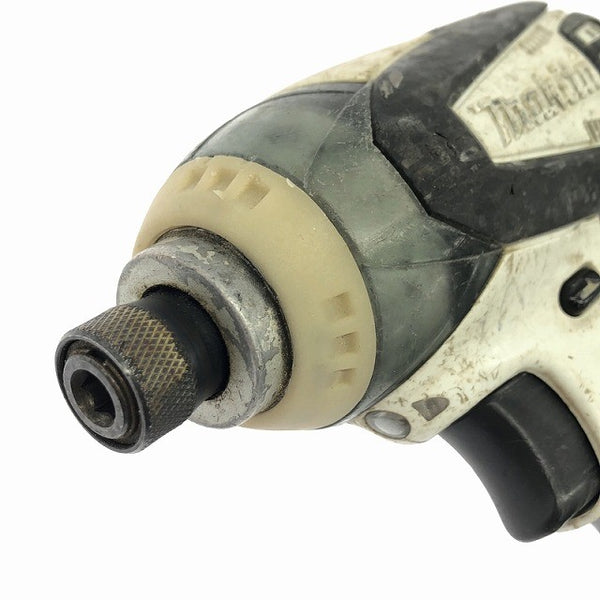 ☆中古品☆makita マキタ 14.4V 充電式インパクトドライバー TD133D 白/ホワイト 本体のみ コードレス バッテリー式123125 - 6