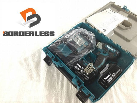 ☆未使用品☆makita マキタ 18V 充電式ソフトインパクトドライバー TS141DRGX バッテリ2個(6.0Ah) 充電器 ケース コードレス136825