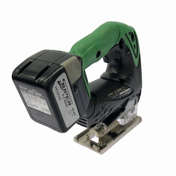 ☆中古品☆ HITACHI 日立工機 14.4V コードレスジグソー CJ14DSL バッテリー2個(3.0/6.0Ah)充電器+パーツ+ケース130890 - 6