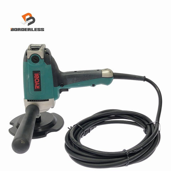 ☆中古比較的綺麗 RYOBI リョービ 100V 電子シングルアクションポリッシャー PE-1400 コード式 サンダポリシャー 電動工具132435 - 1