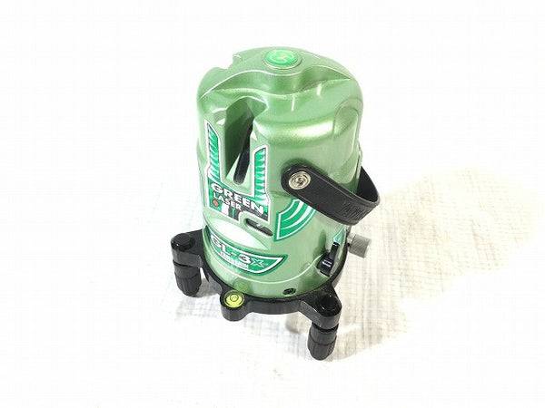 ☆中古品☆ YAMASHIN ヤマシン 山真 グリーンレーザー墨出器 GL-3X 墨出し器 測定 計測116827 - 5