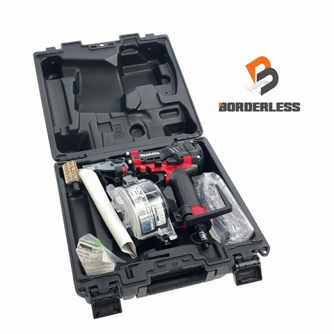 ☆未使用品☆ makita マキタ 50mm 高圧エア釘打機 AN534H 赤/レッド エアー釘打ち機 ロール釘打機 ロール釘打ち機135273 - 0