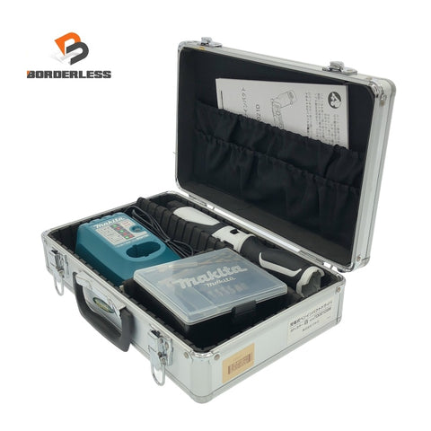 ☆中古美品※バッテリ無し☆makita マキタ 7.2V 充電式ペンインパクトドライバー TD021D 充電器 ビット ケース付 コードレス118617