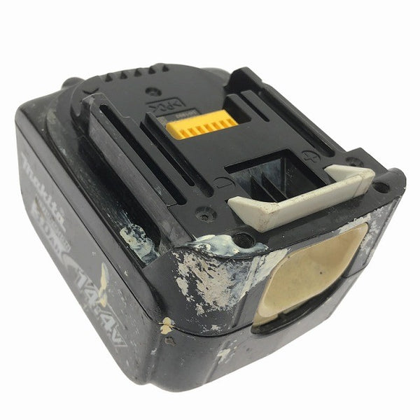 ☆中古品2点セット☆makita マキタ 14.4V 3.0Ah 純正 リチウムイオンバッテリー BL1430B 残量表示付 蓄電池 充電池137922 - 3