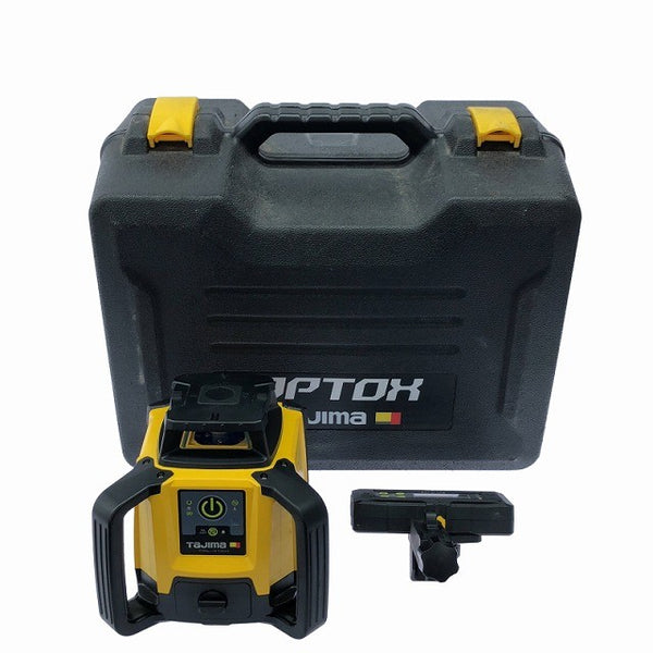 ☆中古美品※コメント必読☆Tajima タジマ ローテーティングレーザー TRL-315H デジタル受光器(TRL-DRCV) ケース付き135786 - 3