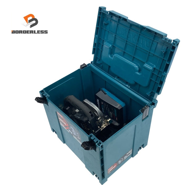 ☆比較的綺麗☆makita マキタ 165mm 40Vmax 充電式マルノコ HS001GRDXB 黒/ブラック バッテリー2個(40Vmax 2.5Ah) 充電器 ケース付111790 - 1