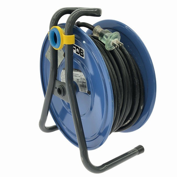 ☆中古品☆HATAYA ハタヤ 畑屋 100V 20m サンデーレインボーリール SS-20 屋外用 防雨型 電工ドラム コードリール 延長コード137192 - 5