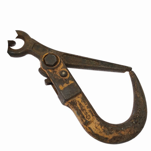 ☆中古品☆スーパーツール SUPERTOOL 2t スーパーロックフック SLH2 チェーンスリング付 吊具134601 - 4