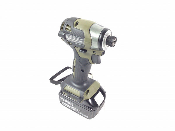 ☆未使用品 ケース不良☆makita マキタ 18V 充電式インパクトドライバ TD173DRGXO オリーブ バッテリー2個(18V 6.0Ah)充電器135483 - 4