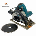 ☆中古品☆makita マキタ 100V 125mm 電気マルノコ 5230 アルミベース コード式 丸ノコ 丸のこ 丸鋸 切断機 木材加工 電動工具129384 - 1