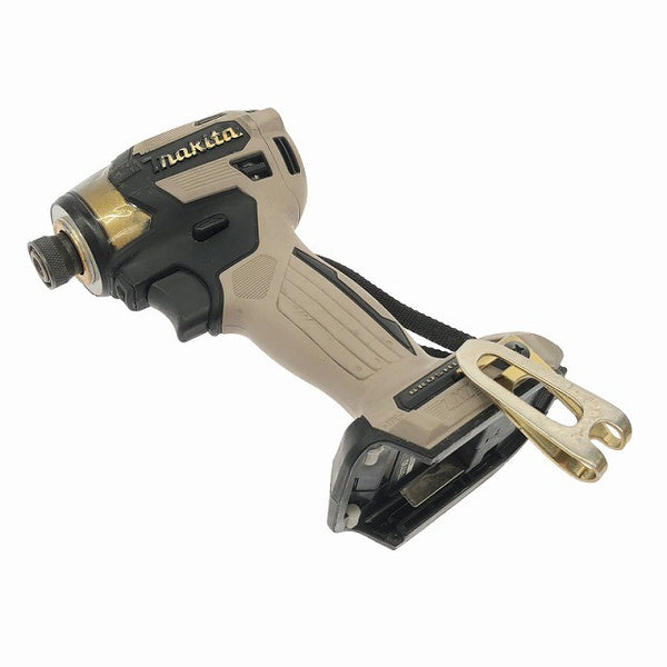 ☆中古品 限定色☆makita マキタ 18V 充電式インパクトドライバー TD173D プレミアムグレージュ 本体のみ LXT20周年記念カラー137666 - 2