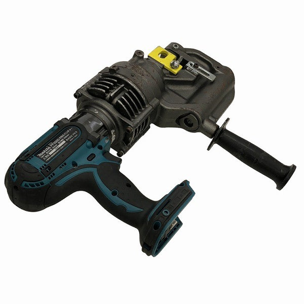 ☆中古品☆makita マキタ 18V 充電式パンチャー PP200D バッテリー2個(18V 6.0Ah) 充電器 ケース ダイス付134424 - 7