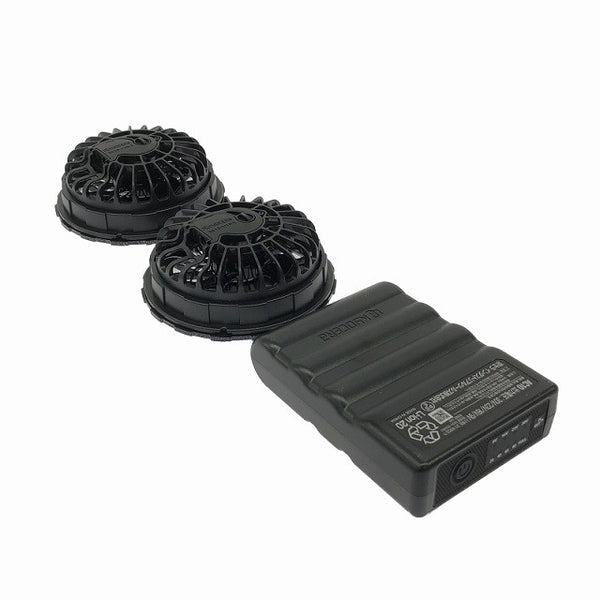 ☆未使用品セット☆BURTLE バートル 30V エアークラフト専用バッテリー AC10(マット黒) ファンユニット AC10-2 アーバンブラック135208 - 3