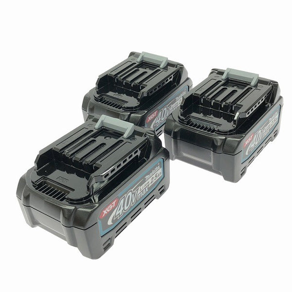 ☆未使用 3点セット☆makita マキタ 40Vmax 2.5Ah 純正リチウムイオンバッテリー BL4025 リチウムイオン電池 蓄電池 充電池134530 - 4