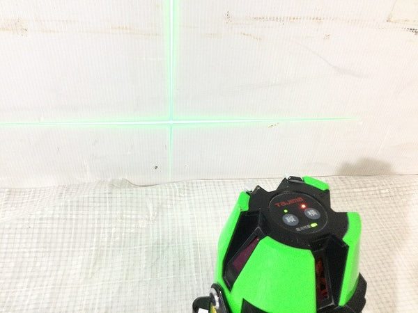 ☆中古品☆TAJIMA タジマ グリーンレーザー墨出し器 ZEROG-KJY 受光器(RCV-G) ケース付 レーザー墨出し機118064 - 8