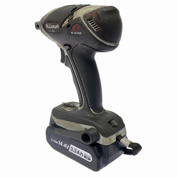 ☆中古品☆National ナショナル 14.4V 充電式インパクトレンチ EZ7541 バッテリ1個(3.3Ah※対応充電器EZ0L81のみ)付き コードレス129059 - 5