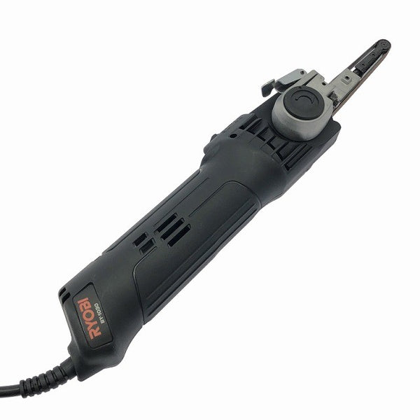 ☆極美品☆RYOBI リョービ 100V 電気やすり BY-1030 別売エンドレスベルト #120 #80 #40 説明書付 ベルトサンダー 研磨 電気ヤスリ117919 - 4