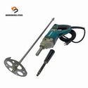 ☆中古品☆makita マキタ 100V カクハン機 UT1305 シャフト＋パドル付 コード式 かくはん機 攪拌機 撹拌機 ミキサー128197 - 1