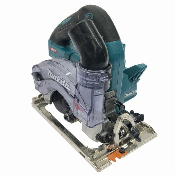 ☆中古品☆makita マキタ 40Vmax 125mm充電式防じんマルノコ KS002GRDX 青/ブルー バッテリー2個(2.5Ah) ケース付 丸ノコ133869 - 3
