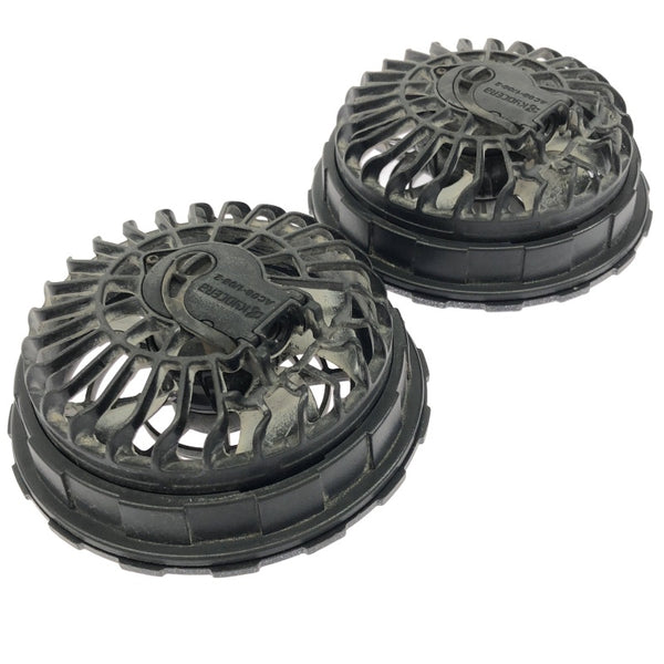 ☆中古品☆BURTLE バートル 22V エアークラフト専用バッテリー AC08 黒 ファンユニット AC08-2 マットブラック 空調作業服用118036 - 3