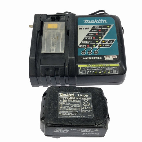 ☆中古品☆makita マキタ 18V 充電式インパクトドライバ TD173D 紫 バッテリー(18V 5.0Ah) 充電器付き 電動工具 締め付け - 10
