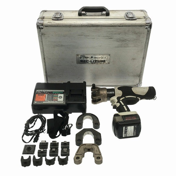 ☆中古品☆IZUMI イズミ 泉精器 14.4V 充電油圧式多機能工具 REC-Li250M バッテリー1個(14.4V 3.0Ah) 充電器 コマ付 116148 - 3
