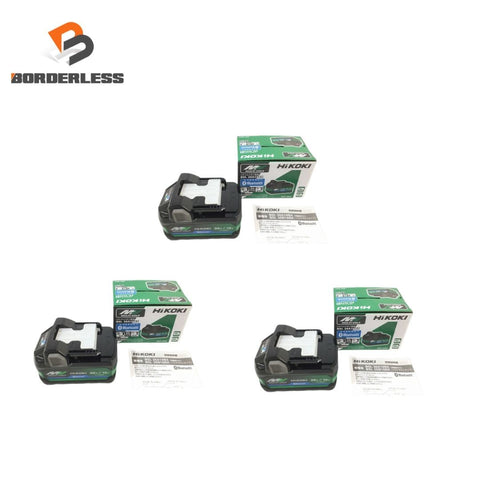 ☆未使用3個セット☆HiKOKI ハイコーキ マルチボルトバッテリー BSL36A18BX リチウムイオンバッテリー 蓄電池 充電池126062