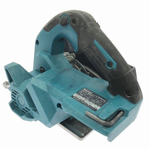 ☆中古品☆makita マキタ 40Vmax 125mm 充電式チップソーカッター CS003G 未使用チップソー4枚付 コードレス チップソー切断機128634 - 5