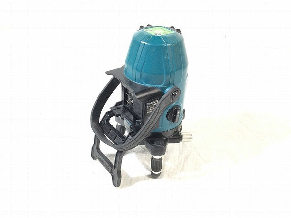 ☆中古品 makita マキタ 10.8V 充電式屋内･屋外兼用墨出し器 SK20GD 受光器 バッテリ1個 電池パック 三脚 ケース レーザー墨出し器125242 - 7