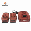 ☆中古品☆HILTI ヒルティ 21.6V 8.0Ah バッテリー2個 B 22/8.0 充電器 C4/36-350135915 - 1