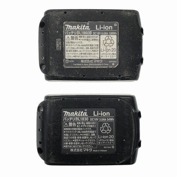 ☆中古品☆makita マキタ 18V 充電式インパクトドライバ TD172D バッテリー3個(18V 6.0Ah) 充電器付き 電動工具 締め付け117568 - 9