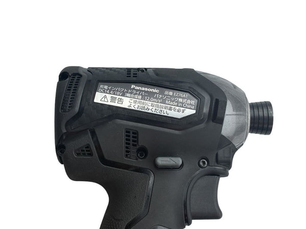 ☆美品☆ Panasonic パナソニック 14.4V/18V 充電インパクトドライバー EZ76A1LJ2G-B バッテリー2個 18V 5.0Ah 充電器 ケース付132413 - 8