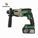 ☆中古品☆ HITACHI 日立工機 14.4V/18V 16mm コードレス ロータリハンマードリル DH18DSL 本体+バッテリー1個(18V 4.0Ah)117330 - 1