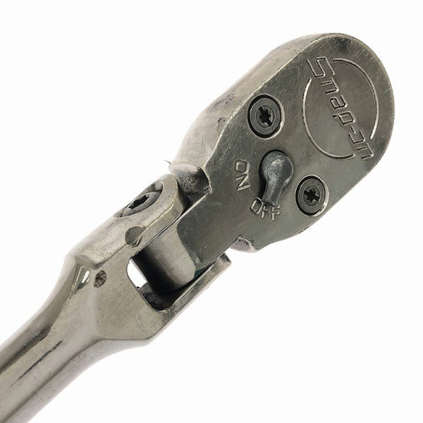 ☆中古品☆Snap-on スナップオン 1/2インチ フレックスラチェットハンドル SHF80A 首振り ラチェットレンチ ソケットハンドル136700 - 7