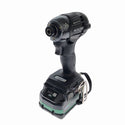 ☆未使用☆HiKOKI ハイコーキ 18V コードレスインパクトドライバー WH18DC(2XPBZ) 黒/ストロングブラック フルセット 充電式131157 - 4