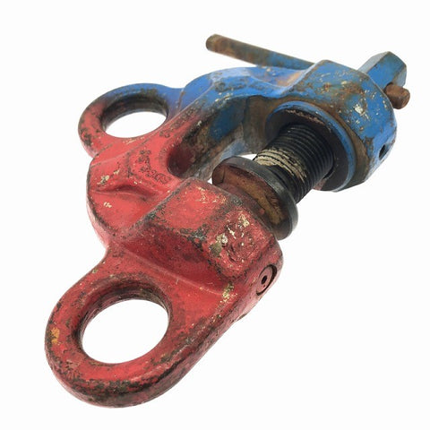 ☆中古品2個セット☆SUPERTOOLS スーパーツール スクリューカムクランプ SDC0.5S 荷重0.5ton ねじ式クランプ イーグルクランプ137994 - 0