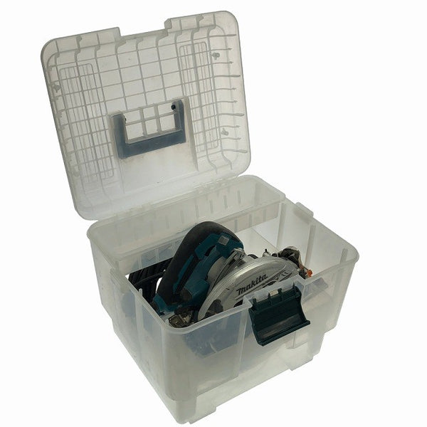 ☆中古品☆makita マキタ 100V 165mm 電気マルノコ HS6301 鮫肌 ケース付き コード式 電気丸のこ 木工用 切断機130285 - 2