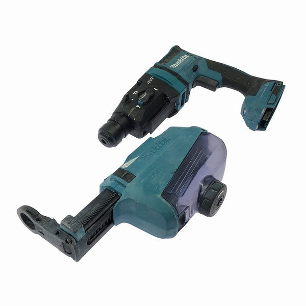 ☆中古品☆makita マキタ 18V 18mm ハンマドリル HR182D 集じんシステム 充電器 ケース付 コードレス ハンマードリル 穴あけ121186 - 4